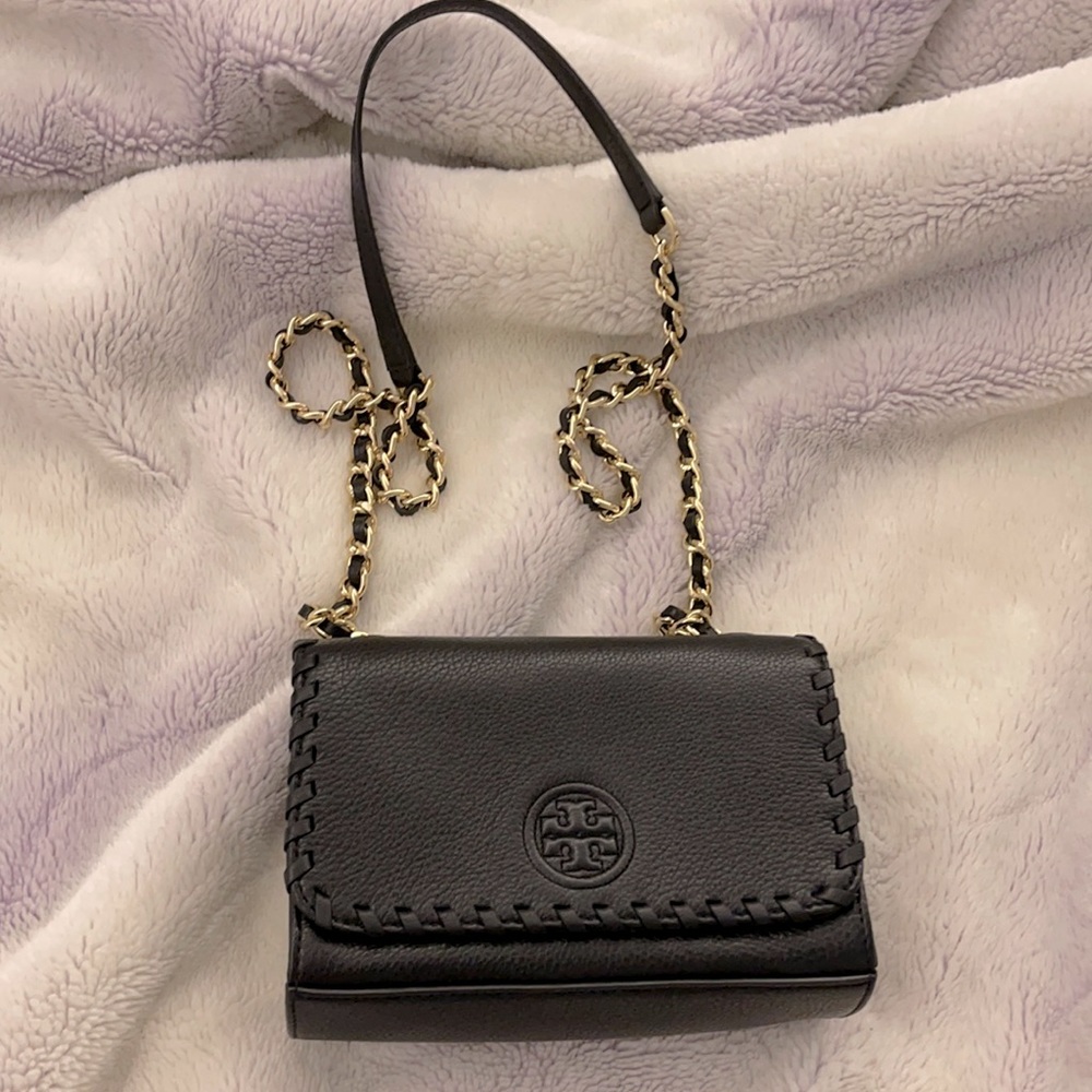 Tory Burch mini chain leather bag